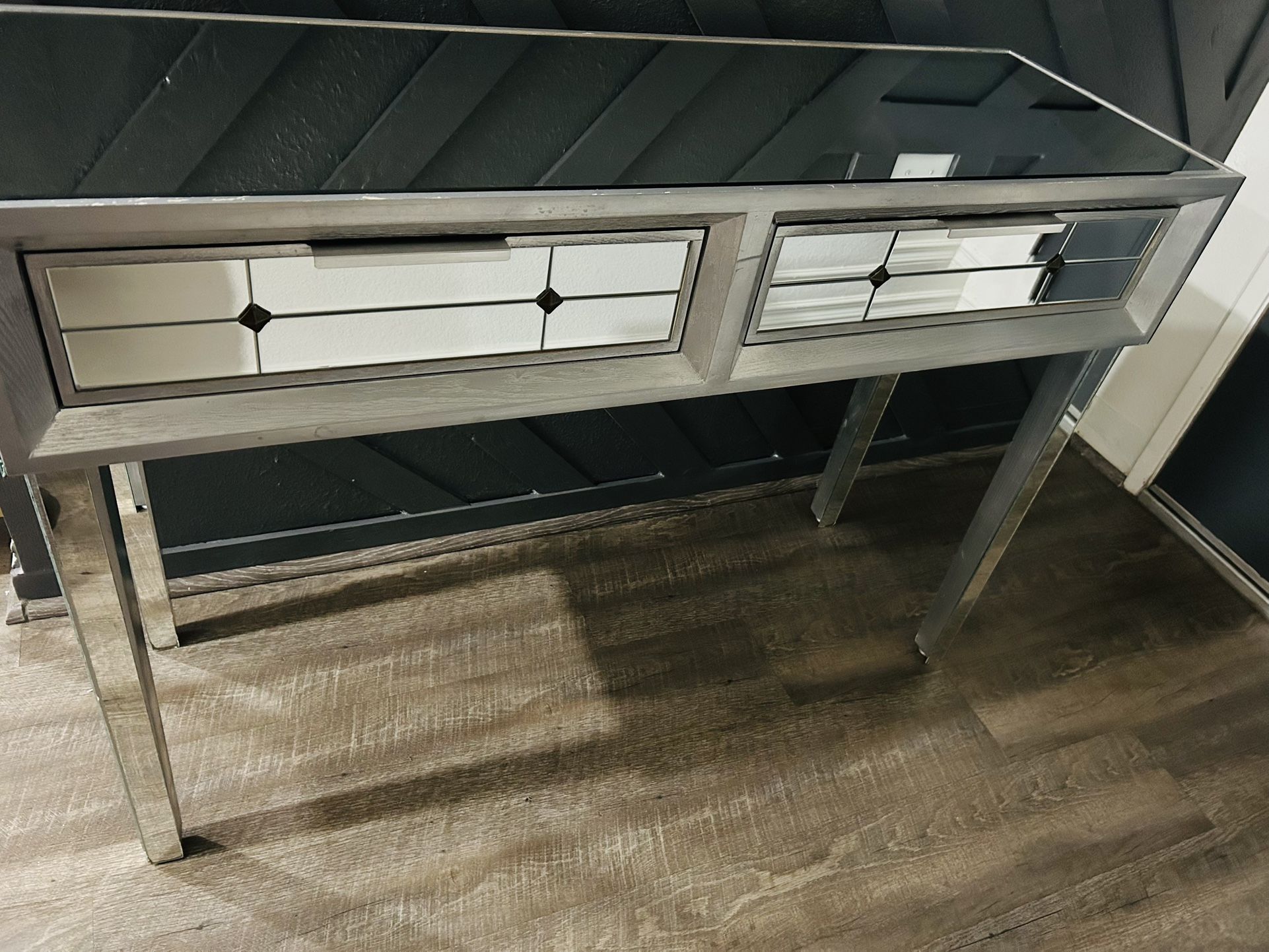 Mirror Console Table