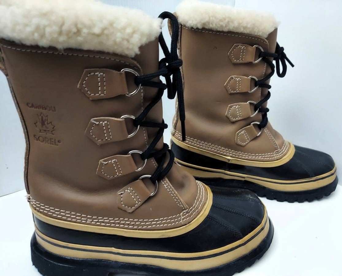 Sorel Caribou Winter Waterproof Snow Boots -- Women's Size 7