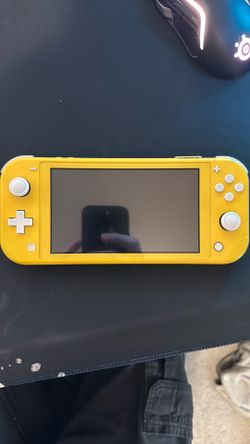 Yellow switch Lite with Charger