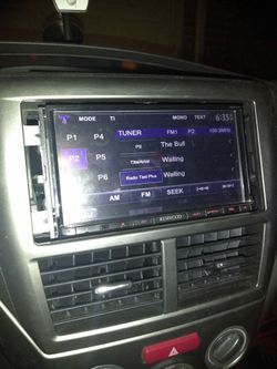 Kenwood touch screen