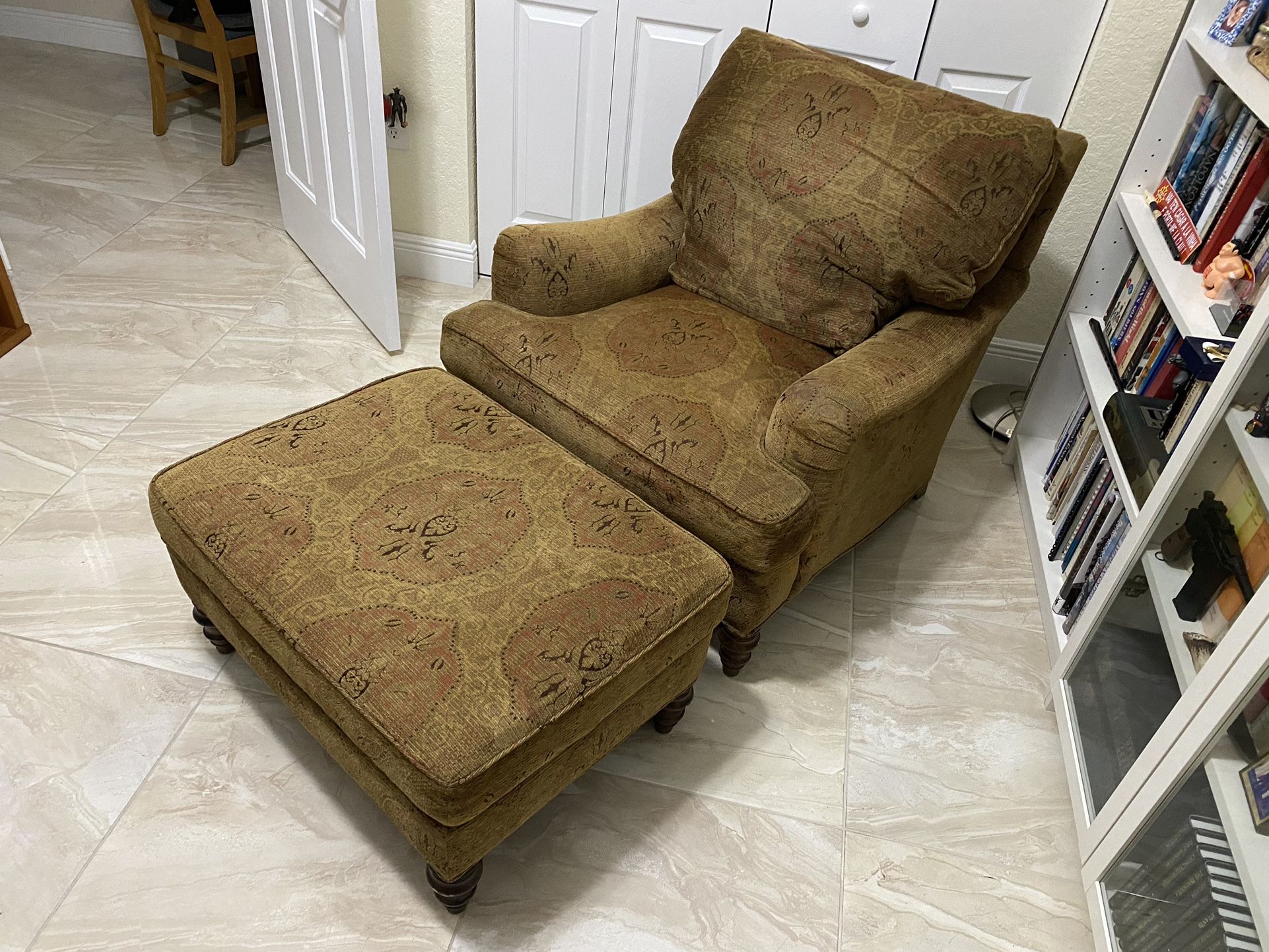 Chair And Ottoman