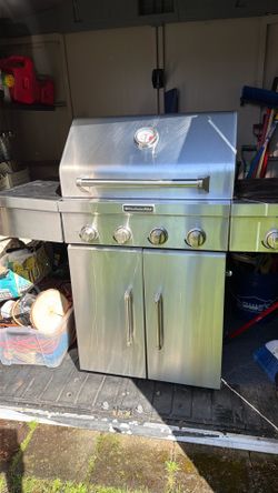 KitchenAid stainless grill