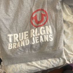 TRUE RELIGION HOODIE Size Large (READ DESCRIPTION) 
