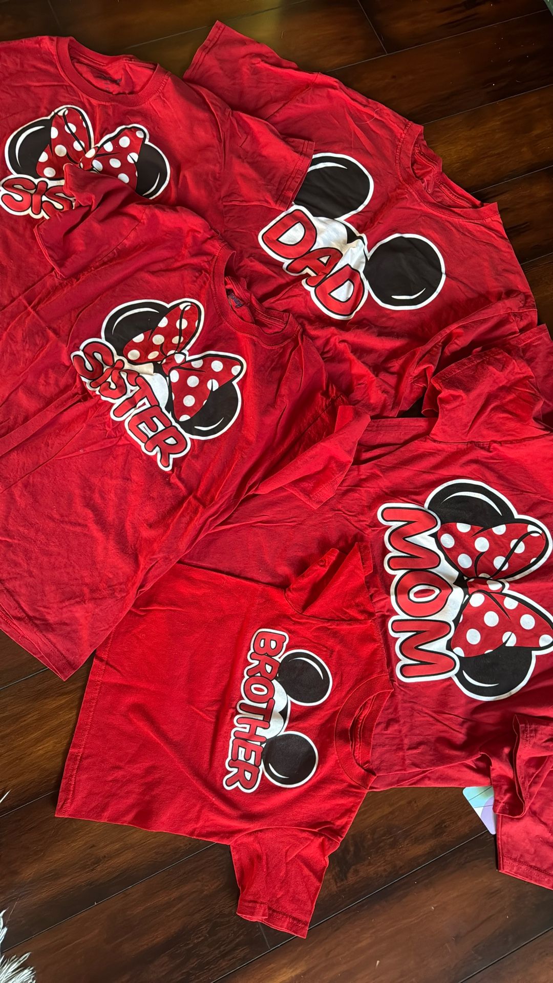 Matching Family Disney Tees