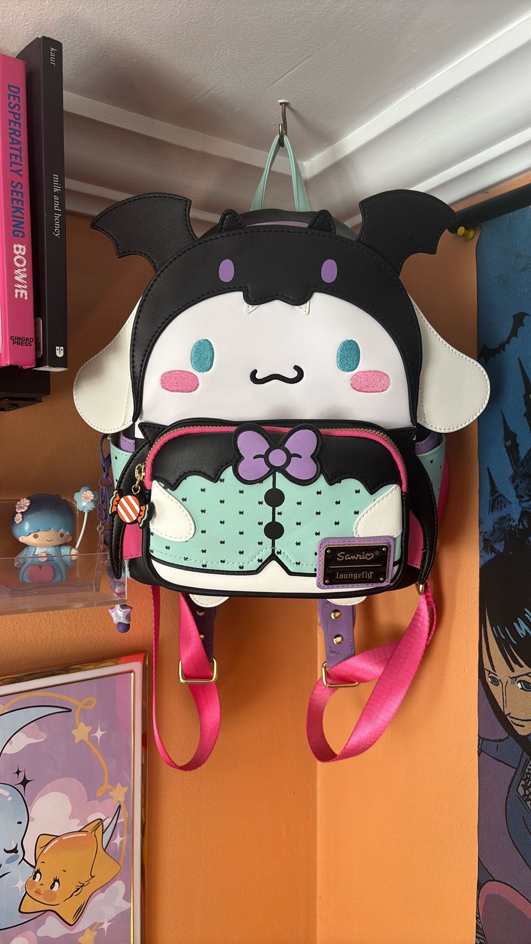 Halloween Cinnamon roll Lounge Fly Backpack