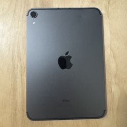 Apple iPad Mini (6th Gen) - Space Gray - 64 GB - Wi-Fi + Cellular Model