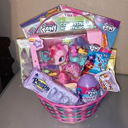 My Lil Pony Doll Basket 