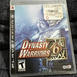 Dynasty Warrior 6 PS3