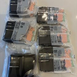 Brother LC20E Ink Jet Cartridges