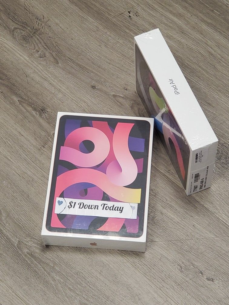 Apple iPad Air 4 Tablet - $1 DOWN TODAY, NO CREDIT NEEDED