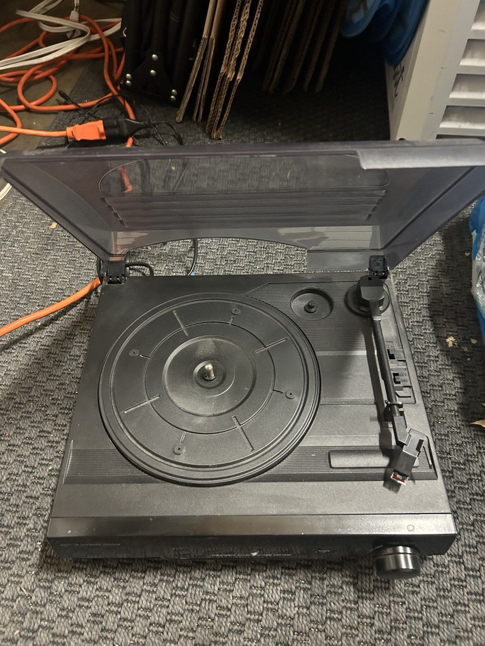 2-speed record player