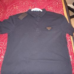 Black Prada Collard Shirt Brandnew