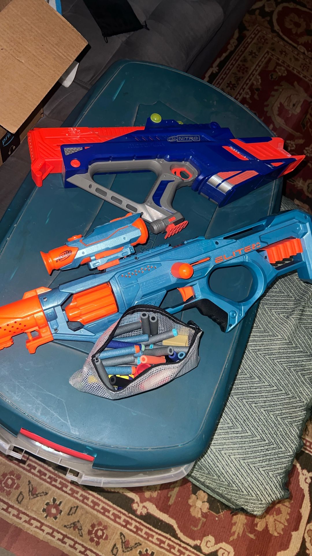 Nerf Guns And Foam Bullets