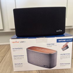 comiso Bluetooth Speakers, Loud Wood Home Audio Outdoor Portable Wireless Speaker