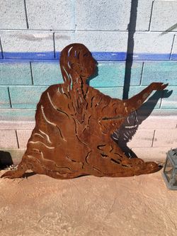 Native American Metal Art