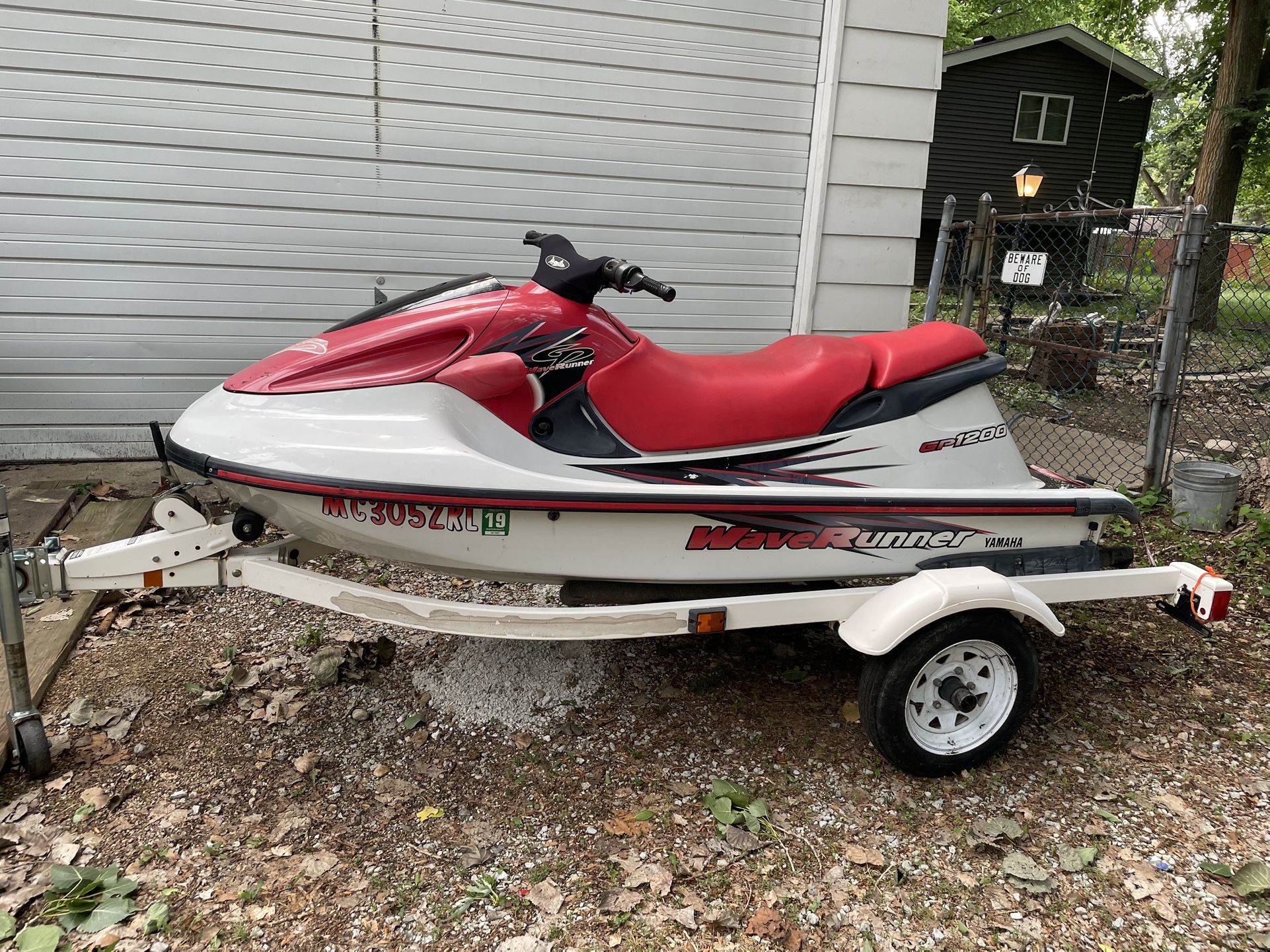YAMAHA JETSKI WAVERUNNER FOR SALE OR TRADE