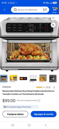 Chefman ExacTemp Air Fryer Toaster Oven