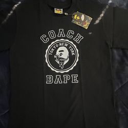 BAPE x Coach black T shirt 