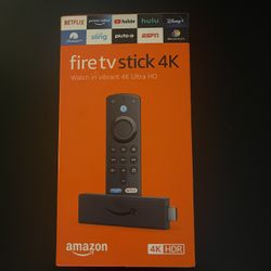 Amazon Firestick 4K with Voice Remote 