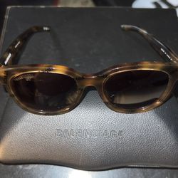 Balenciaga Havana, Sunglasses Brand New Leather Case And Lens Cloth