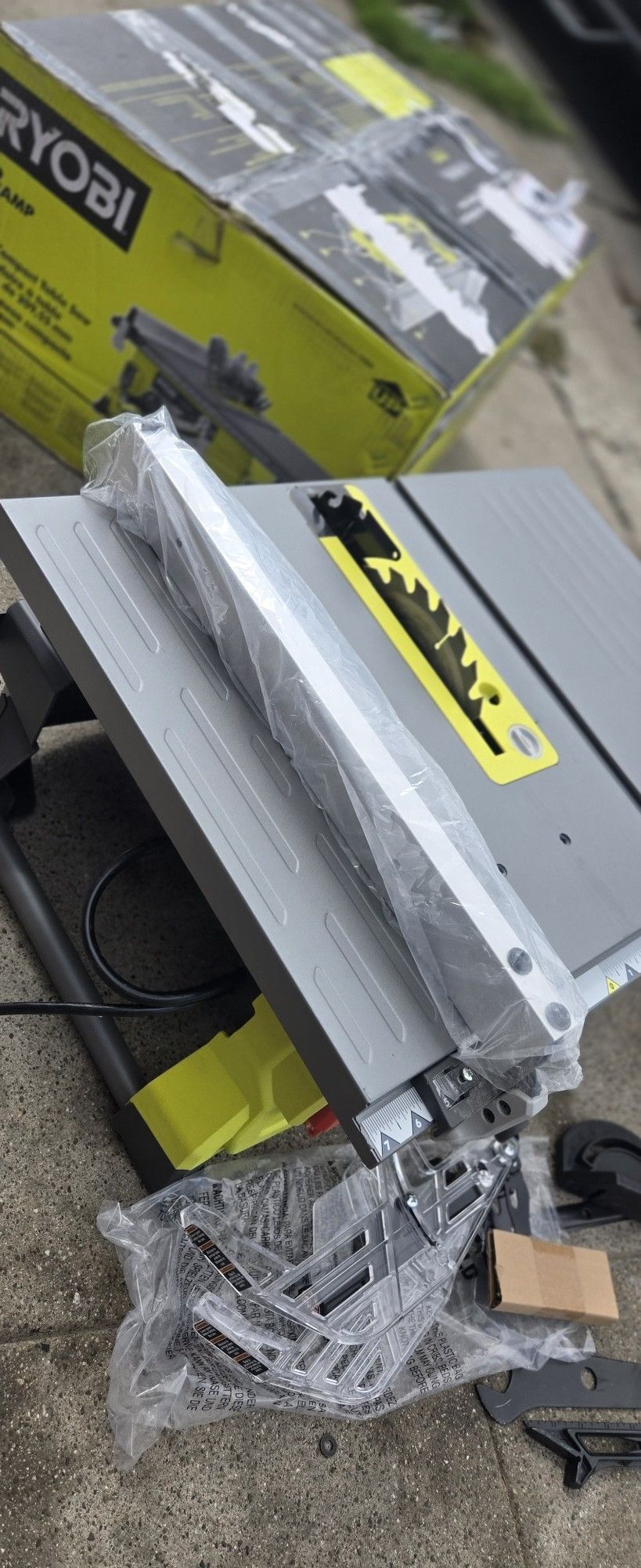 RYOBI
13 Amp 8-1/4 in. Compact Portable Corded Jobsite Table Saw (No Stand)