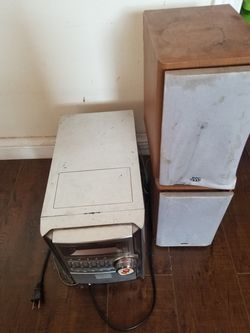 JVC stereo 5 CD changer and Aux
