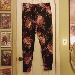 Eye Candy Floral Print Pants