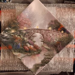 The Still Water  Bridge By Tomas Kinkade