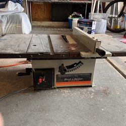 8” Table Saw Black&Decker