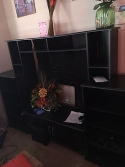 Old school entertainment center