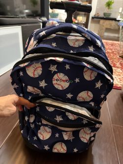 Rolling backpack boy $20 great condition