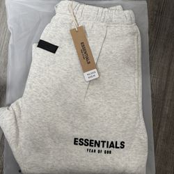 Light Oatmeal Essentials Sweatpants 