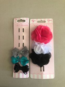 Hair Clip Bows