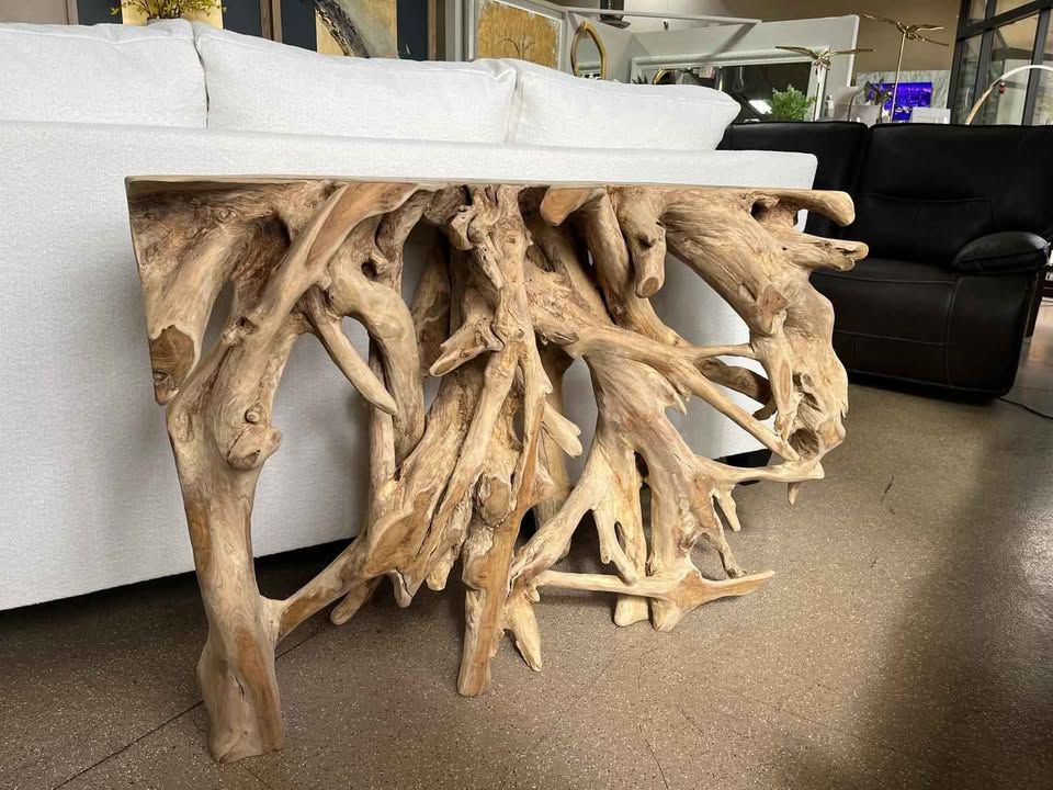 Natural * Organic * Console Table