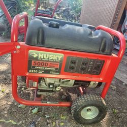 Husky 5000 Watt Portable Generator