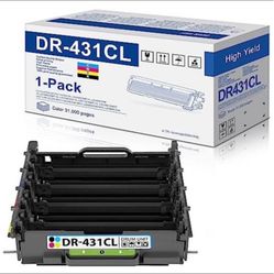 DR431CL DR-431CL Drum Unit (Toner Not Include) 1 Pack - NUC Compatible Replacement for Brother HL-L8260CDW HL-L8360CDW HL-L9310CDWT HL- L9310CDWTT MFC
