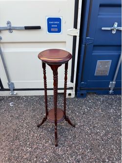 Antique Barley Twist Plant Stand Display Table Decorative Victorian Plant Stands