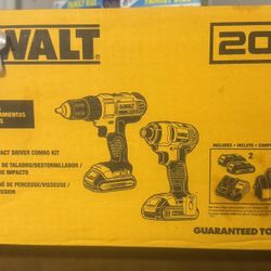 Dewalt Drill And Impact Driver