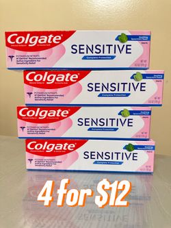 Colgate Sensitive Toothpaste.