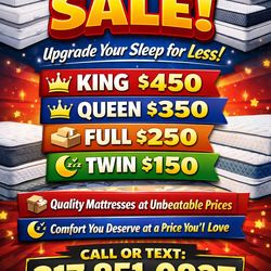 Mattress Sale