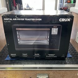 Crux Digital Air Fryer Toaster Oven