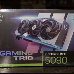 MSI Nvidia GeForce RTX 5090 32G gaming Trio OC GDDR7 Gen 5 Graphics card 