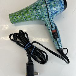 ISO Beauty Ionic Pro 2000 Hair Dryer, Peacock