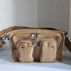 Núnoo Croco Leather Bag