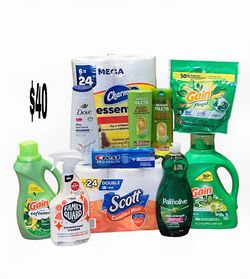 Household Product Tide Gain Palmolive Scott