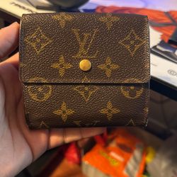 Louis Vuitton Brown Monogram Tri-fold Wallet