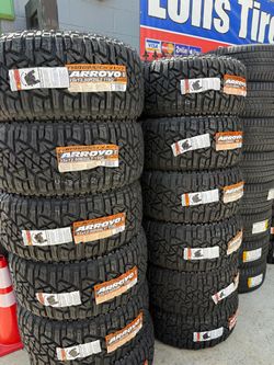 33x12.50r20 arroyo tires nuevas con 50,000 millas de gasolina las 4