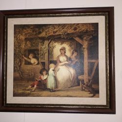 Wall Decor/ Frame And Candle Holders