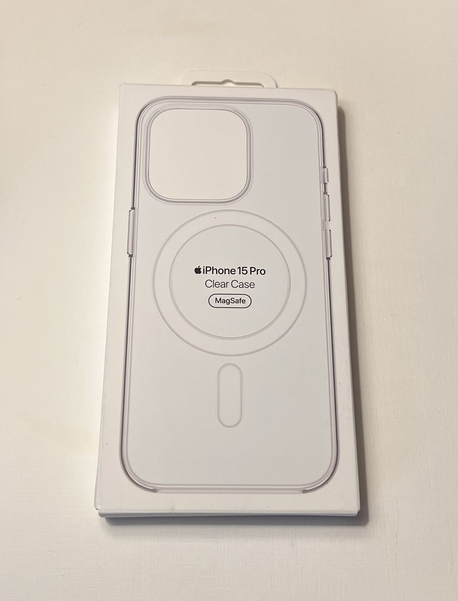 New iPhone 15 Pro Apple Clear MagSafe Case