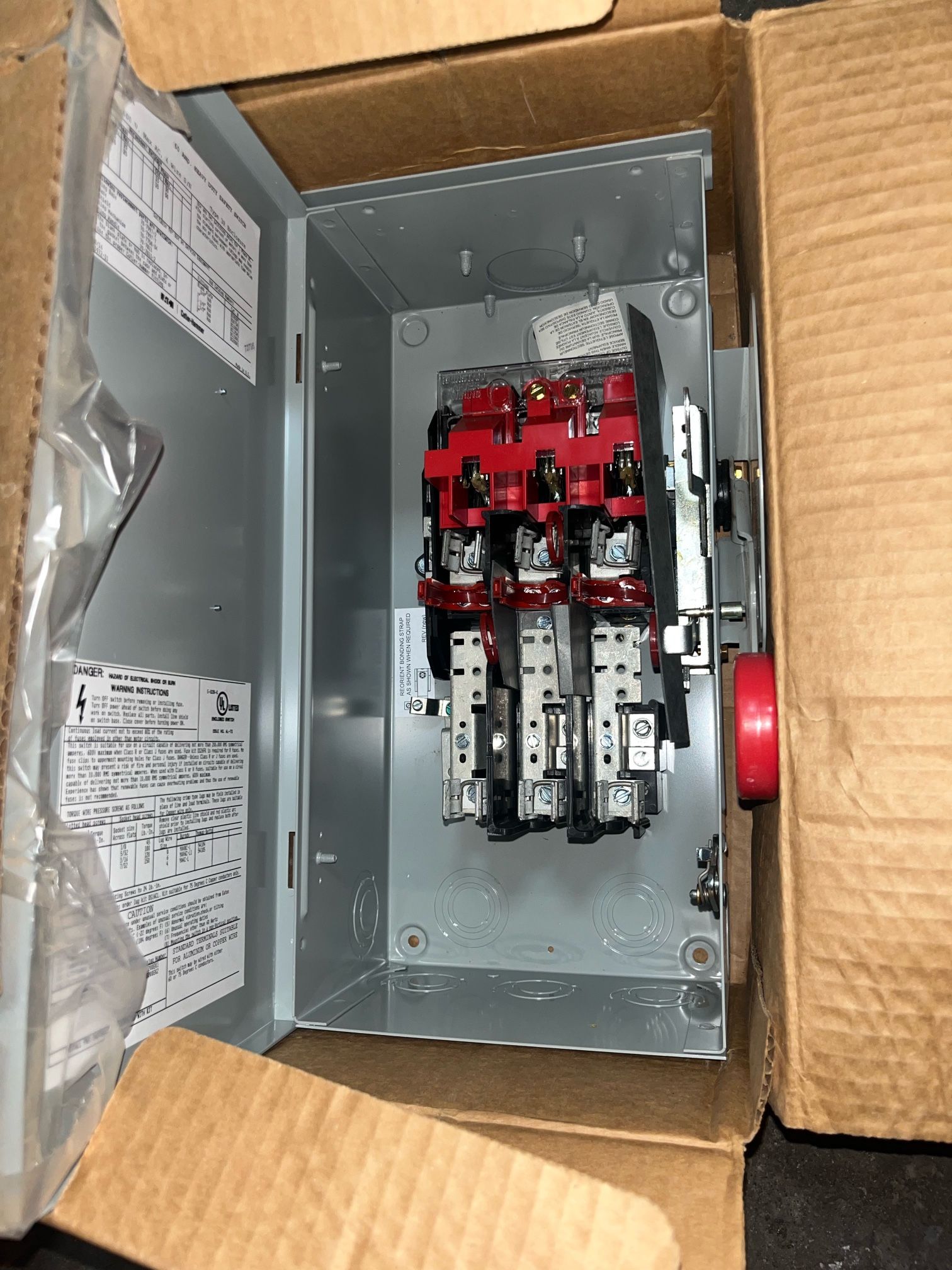 EATON DH362NRK Heavy Duty Safety Switch